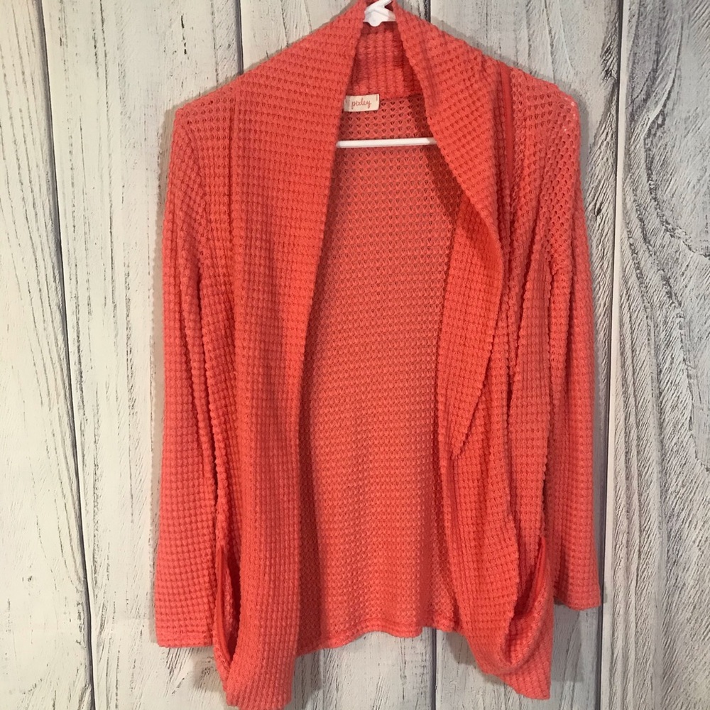 Pink Pixley Cardigan Sweater